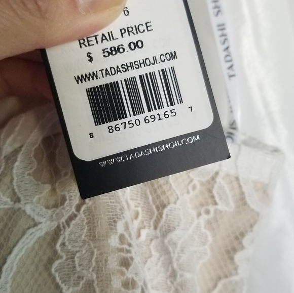 💥LAST 1💥NWT TADASHI SHOJI BOHO BRIDAL GOWN - Picture 8 of 10